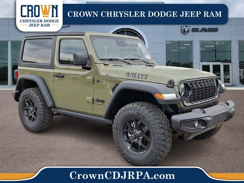 2026 Jeep Wrangler Willys in 41 — front three-quarter view