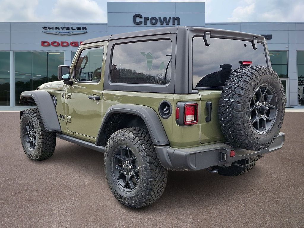 2026 Jeep Wrangler — rear three-quarter view