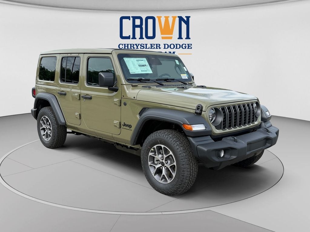 2026 Jeep Wrangler Sport S in 41 — front three-quarter view