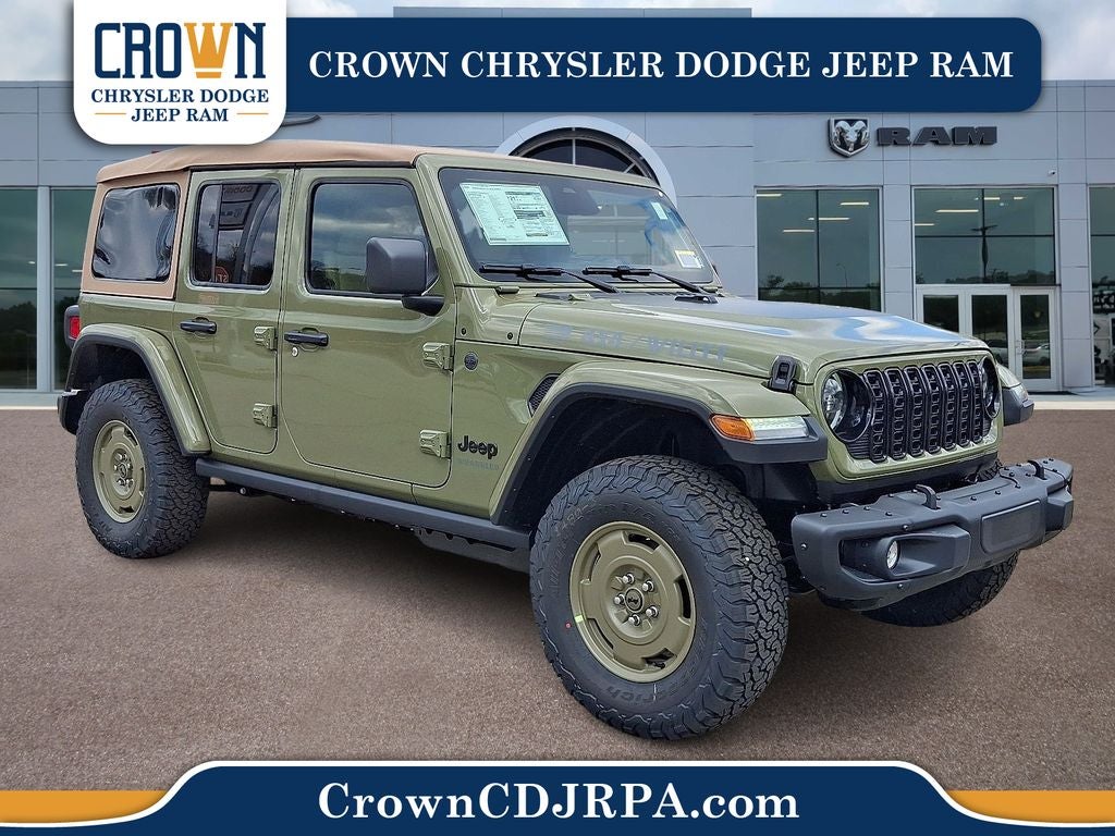 2026 Jeep Wrangler Willys 41 in 41 — front three-quarter view