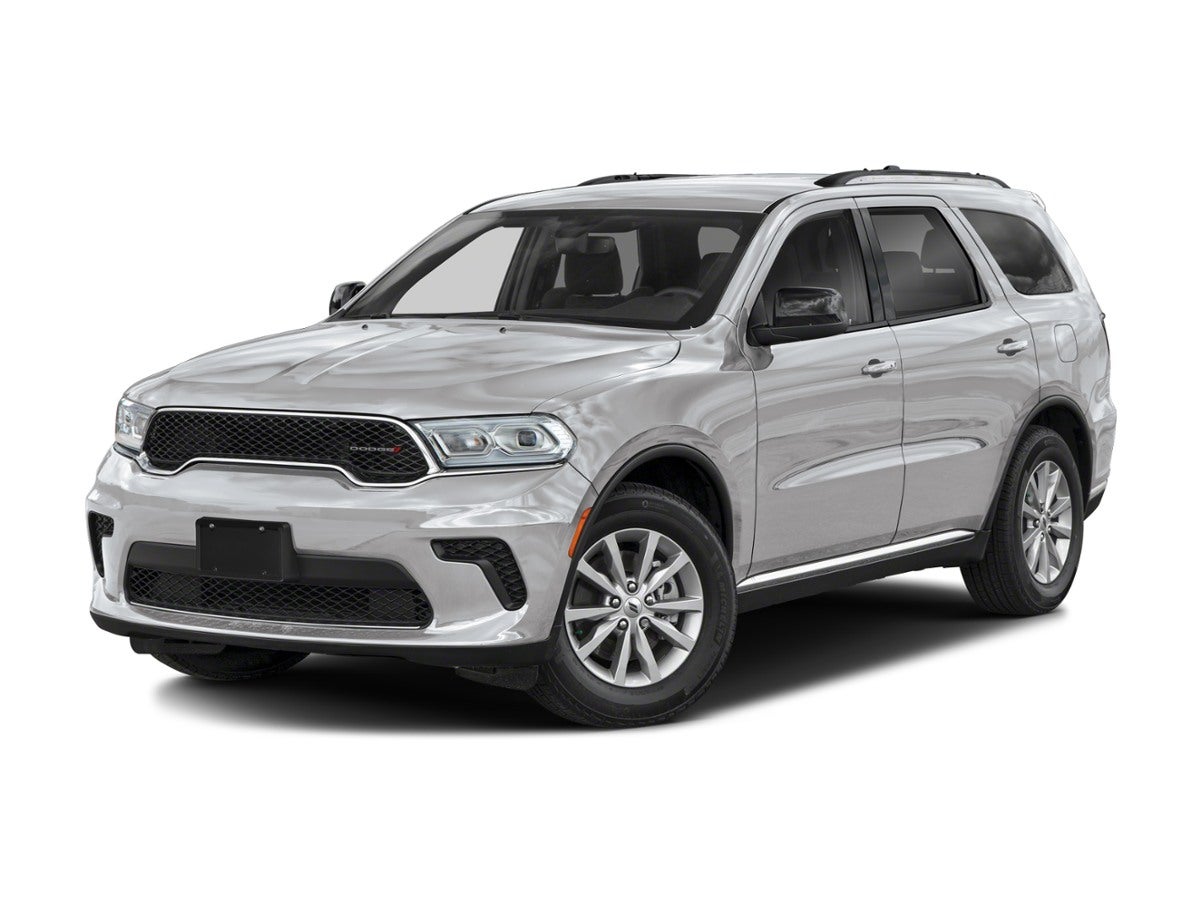 2026 Dodge Durango GT Plus in Db Black Crystal Clearcoat — front three-quarter view