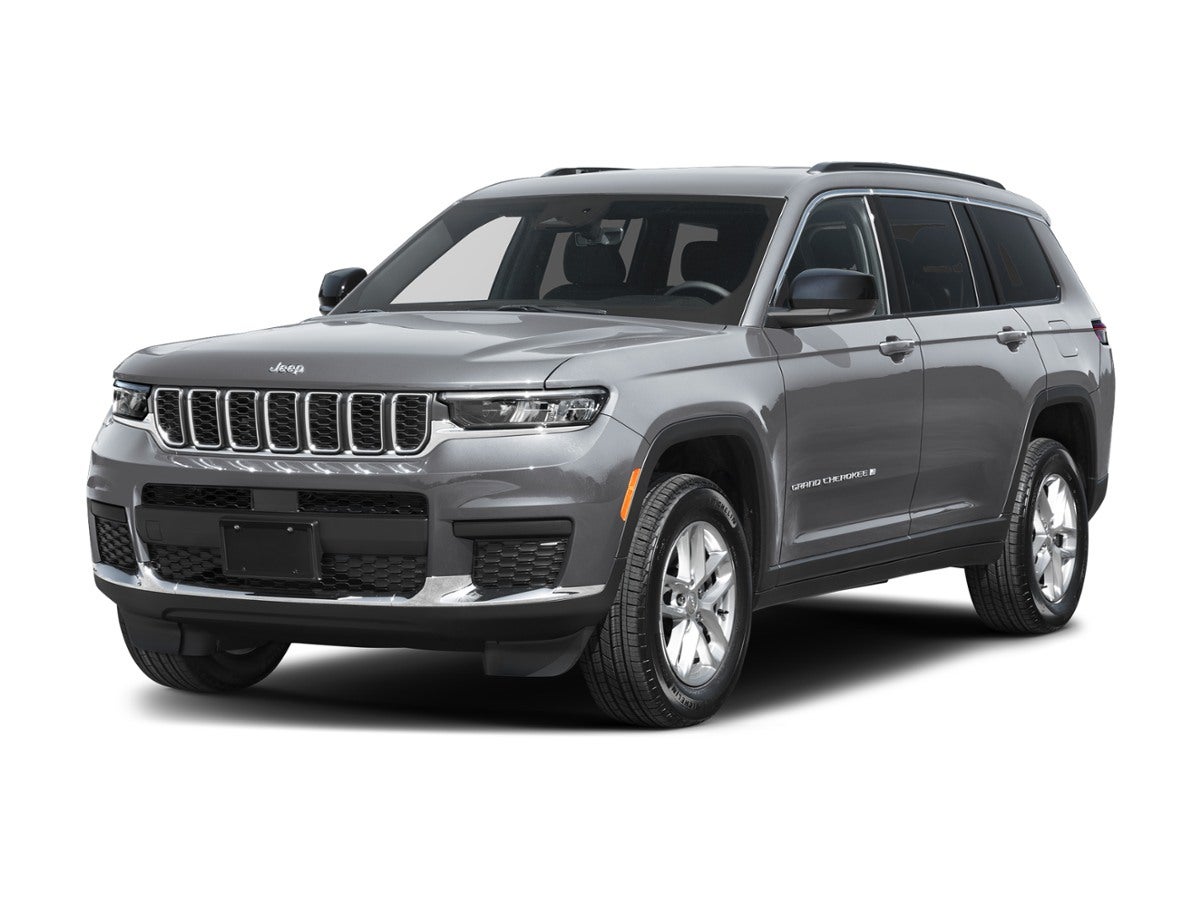 2026 Jeep Grand Cherokee L Limited in Silver Zynith — front three-quarter view