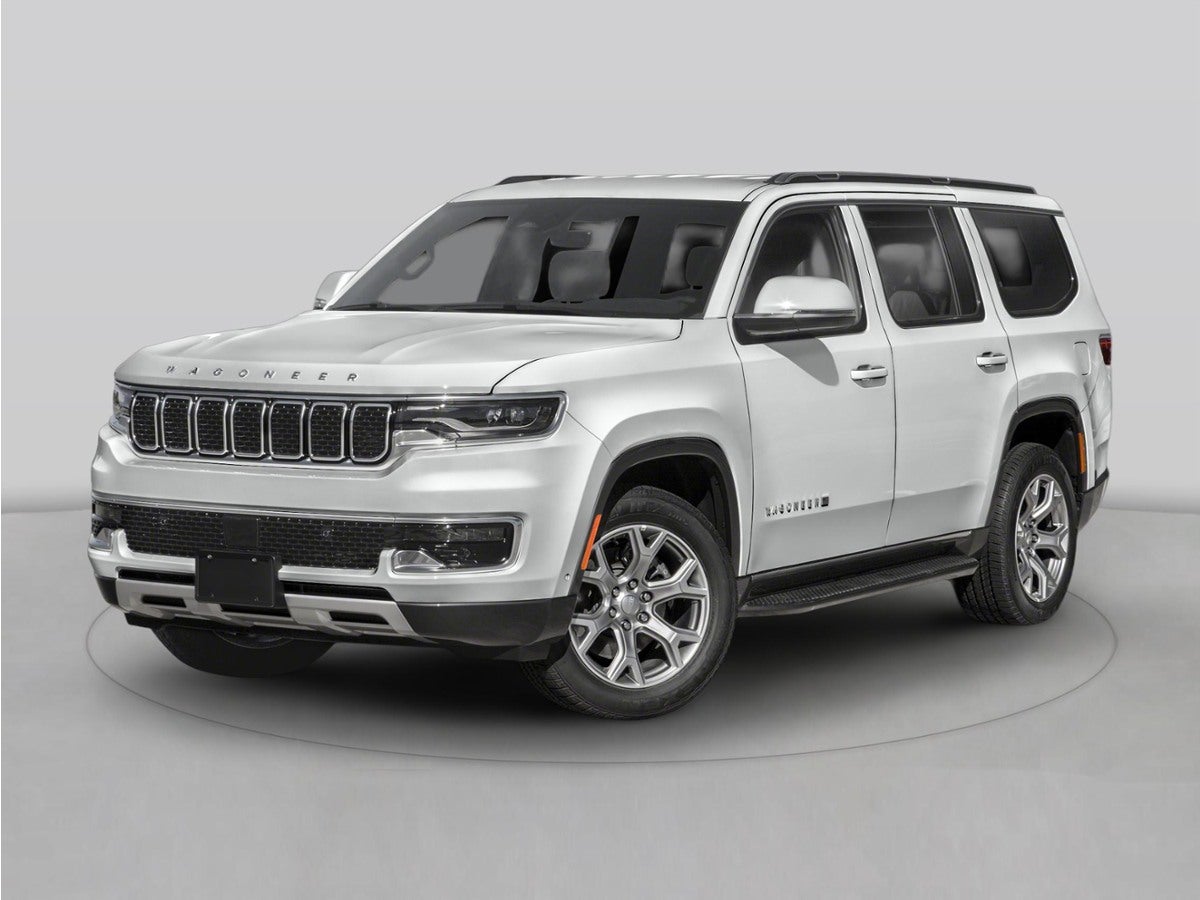 2024 Jeep Wagoneer Series II in Diamond Black Crystal Pearlcoat — front three-quarter view