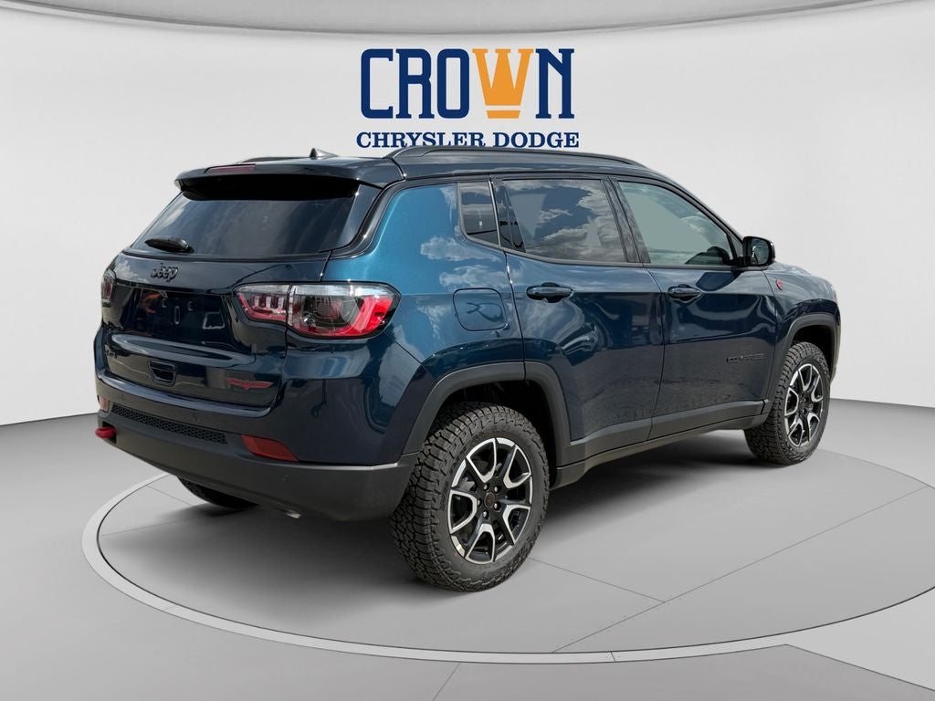2026 Jeep Compass — rear three-quarter view