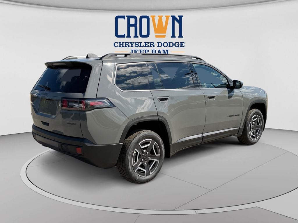 2026 Jeep Cherokee — rear three-quarter view
