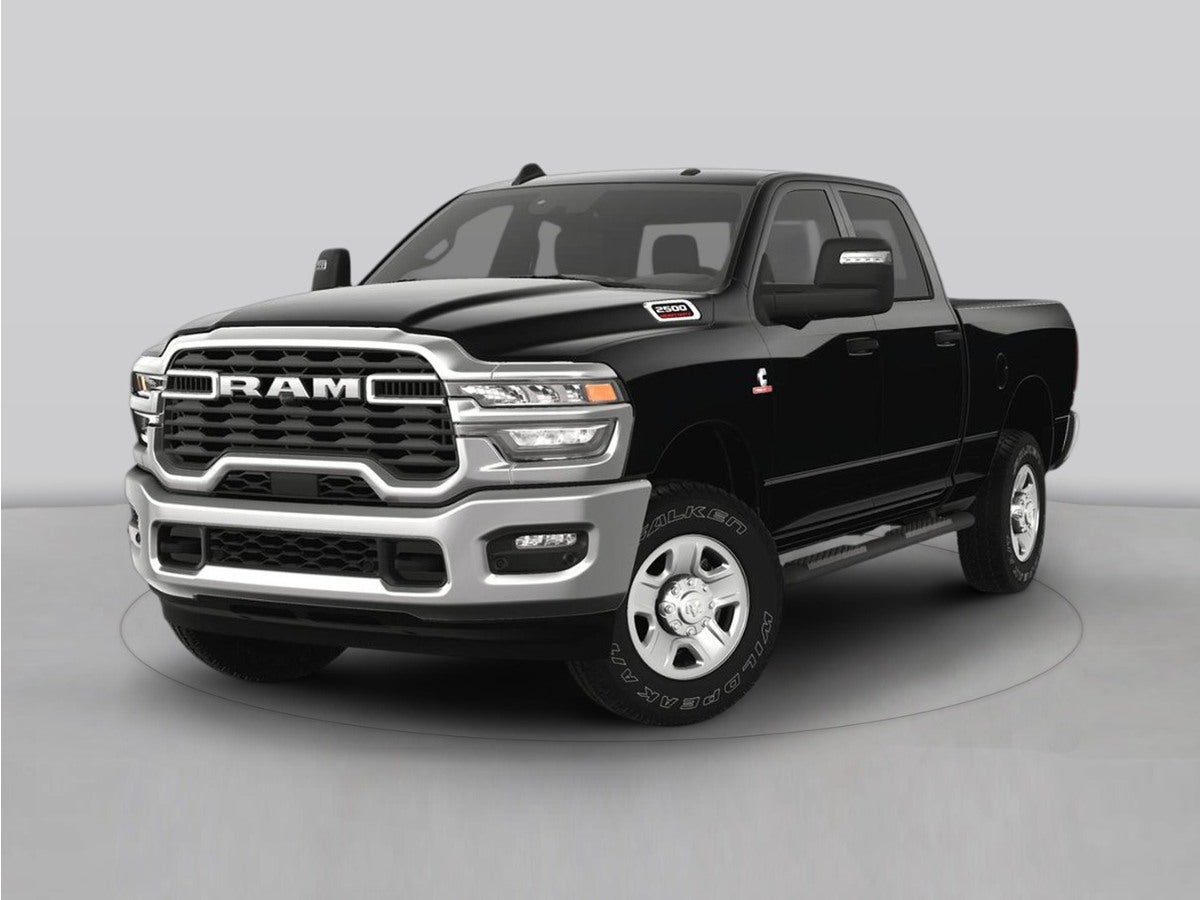 2026 RAM 2500 Tradesman in Bright White Clearcoat — front three-quarter view