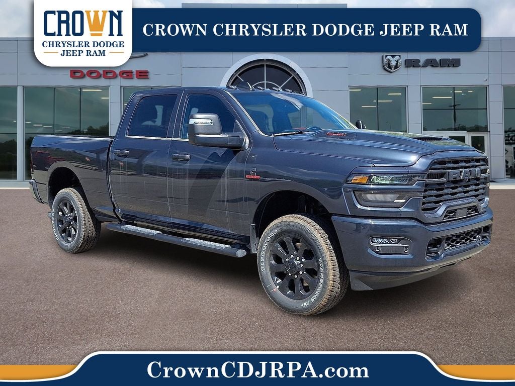 2026 RAM 2500 Tradesman in Forged Blue Metallic — front three-quarter view