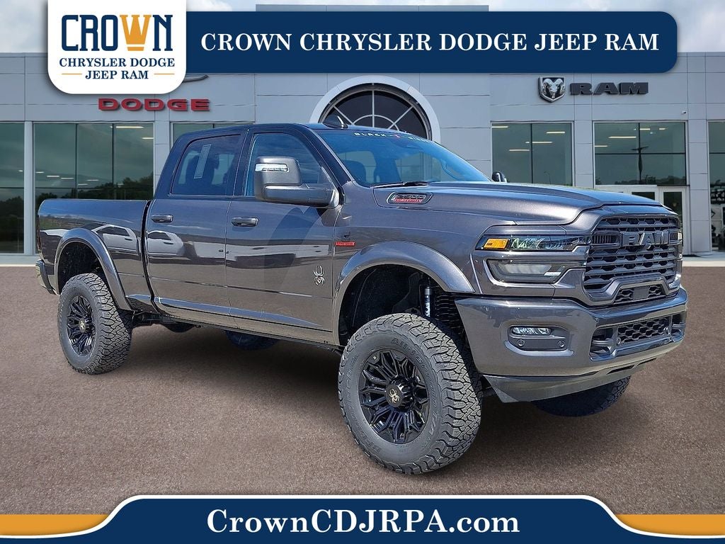2026 RAM 2500 Big Horn in Granite Crystal Metallic Clearcoat — front three-quarter view