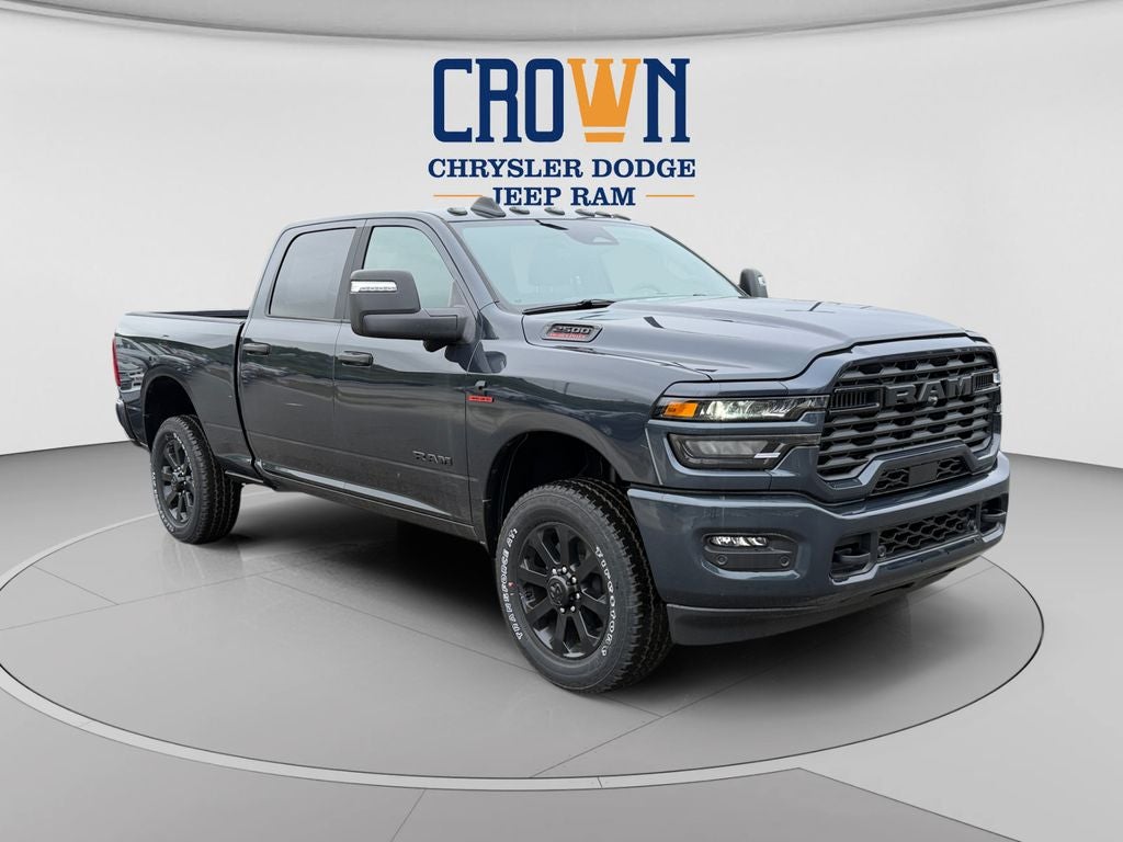 2026 RAM 2500 Big Horn in Forged Blue Metallic — front three-quarter view
