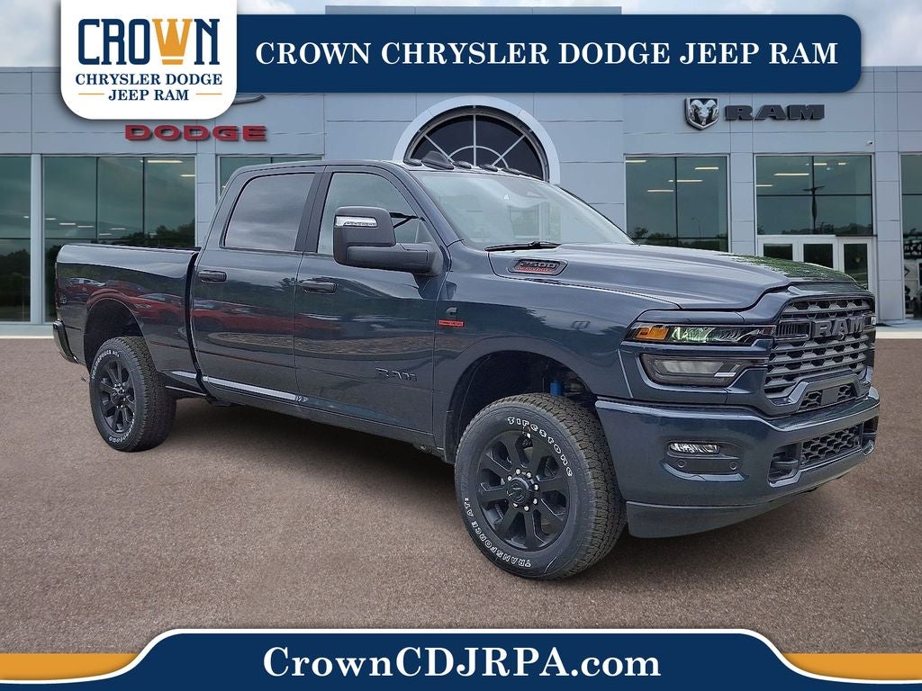 2026 RAM 2500 Big Horn in Forged Blue Metallic — front three-quarter view