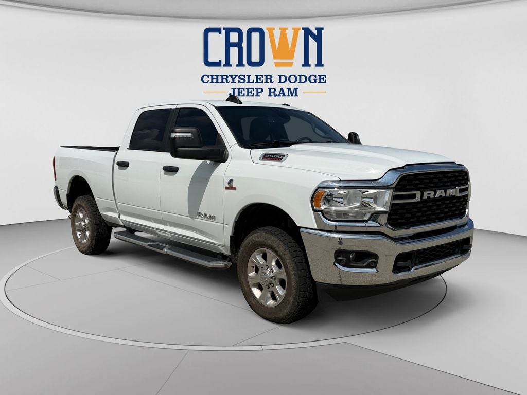 2024 RAM 2500 Big Horn in Bright White Clearcoat — front three-quarter view