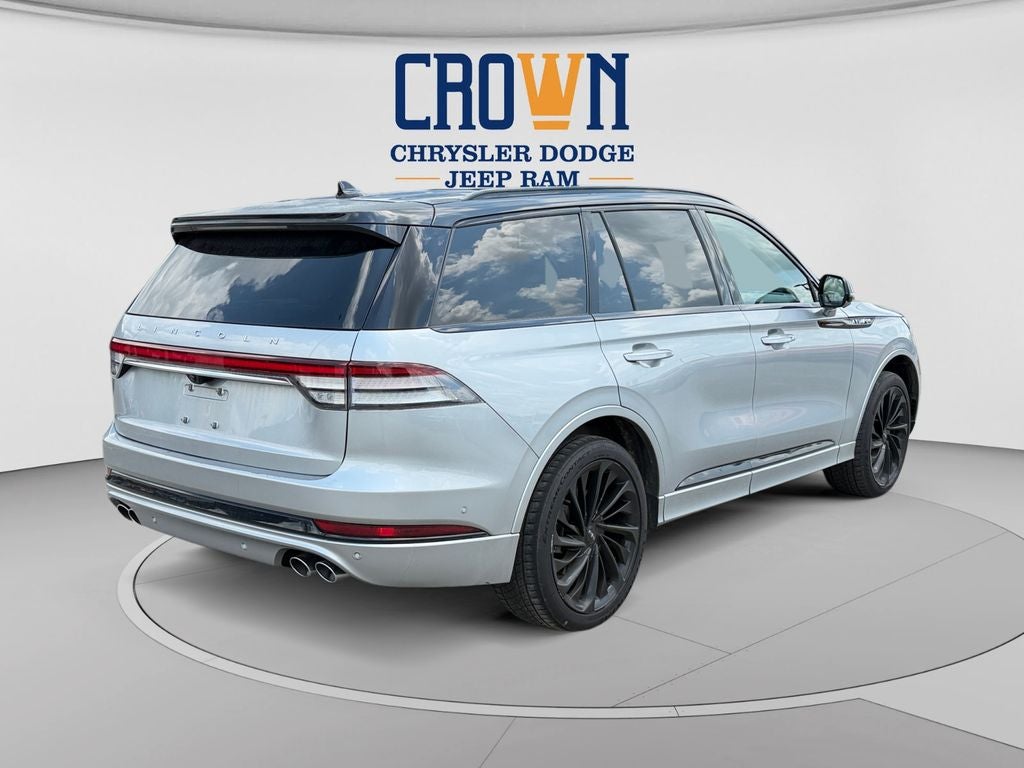2023 Lincoln Aviator — rear three-quarter view