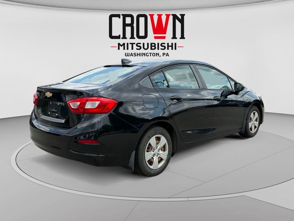 2017 Chevrolet Cruze — rear three-quarter view