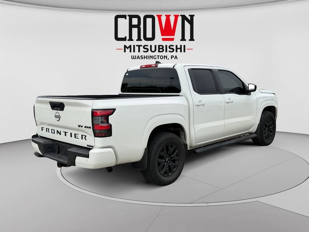 2023 Nissan Frontier — rear three-quarter view