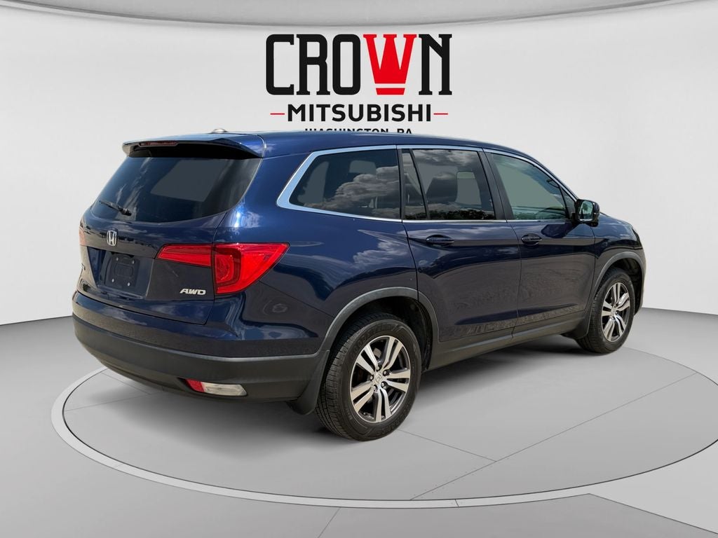 2018 Honda Pilot — rear three-quarter view